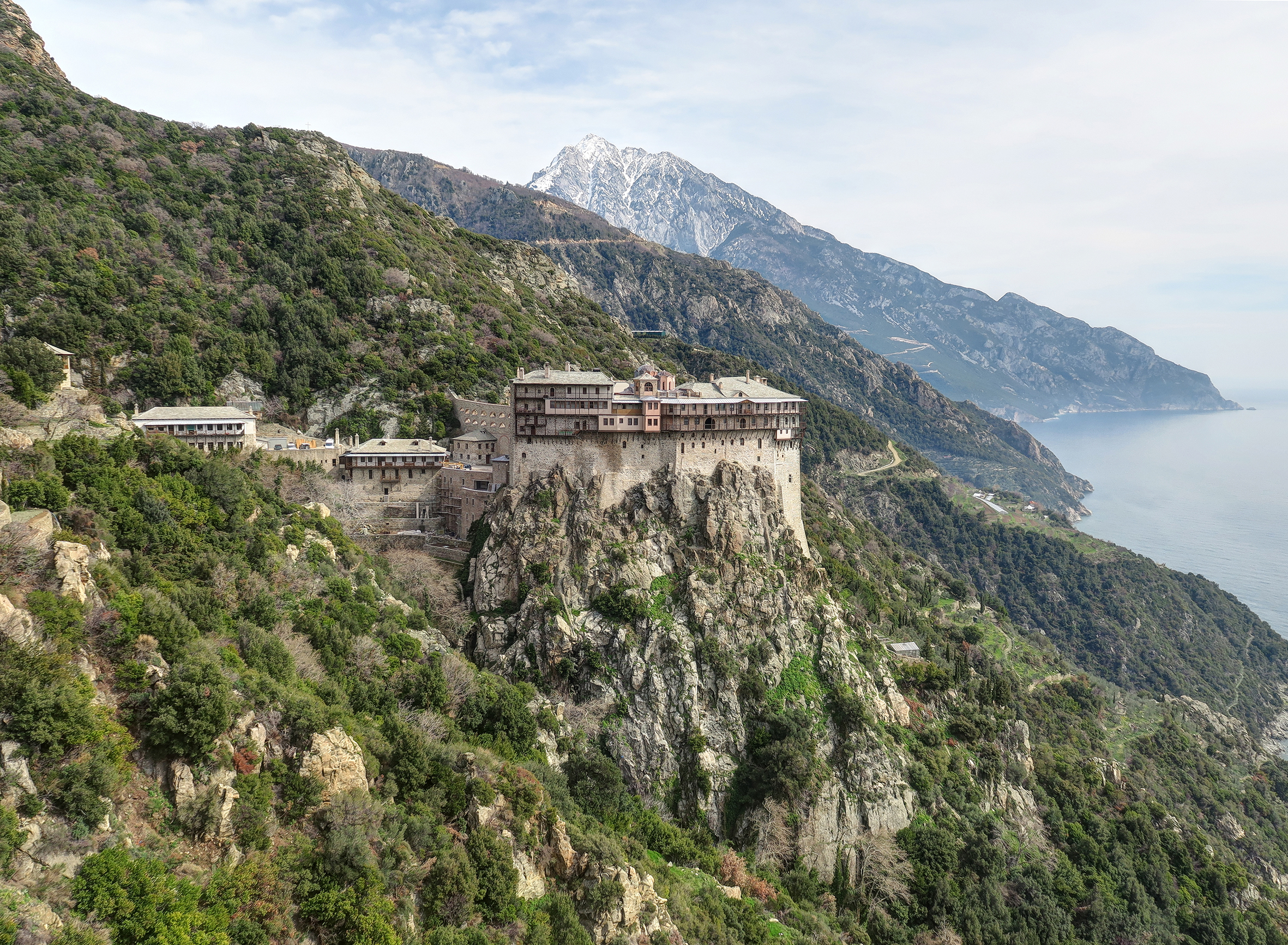 Heiliger Berg Athos: Kloster Simono Petras