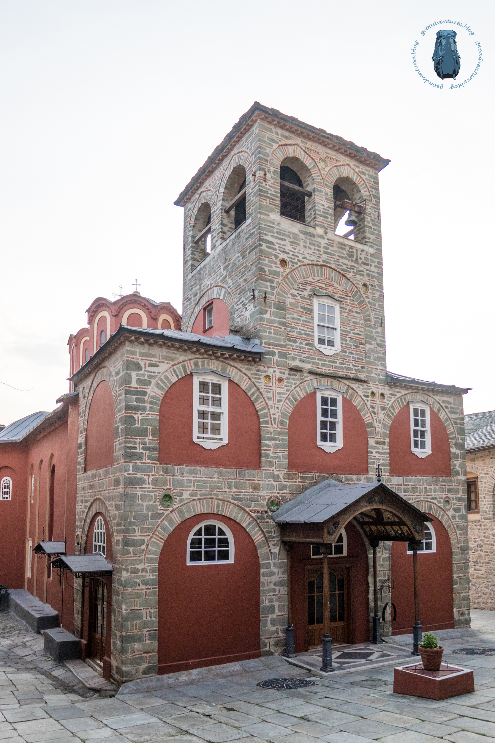 Kirche im Kloster Karakallou