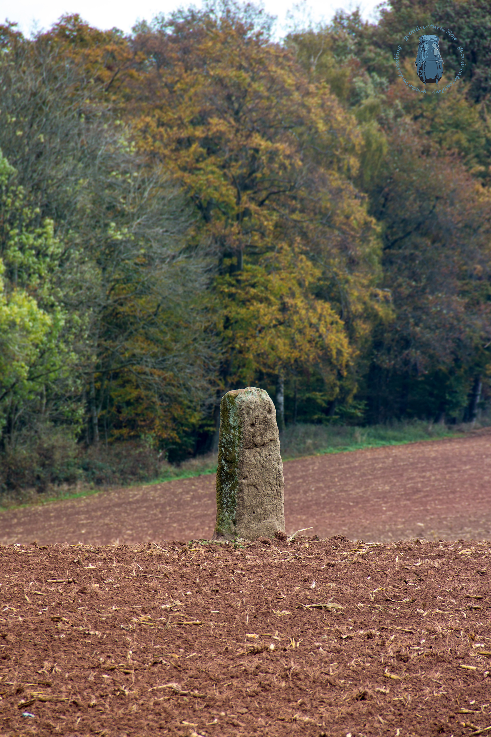 Menhir "Langer Stein" Mittelbrunn bei Landstuhl