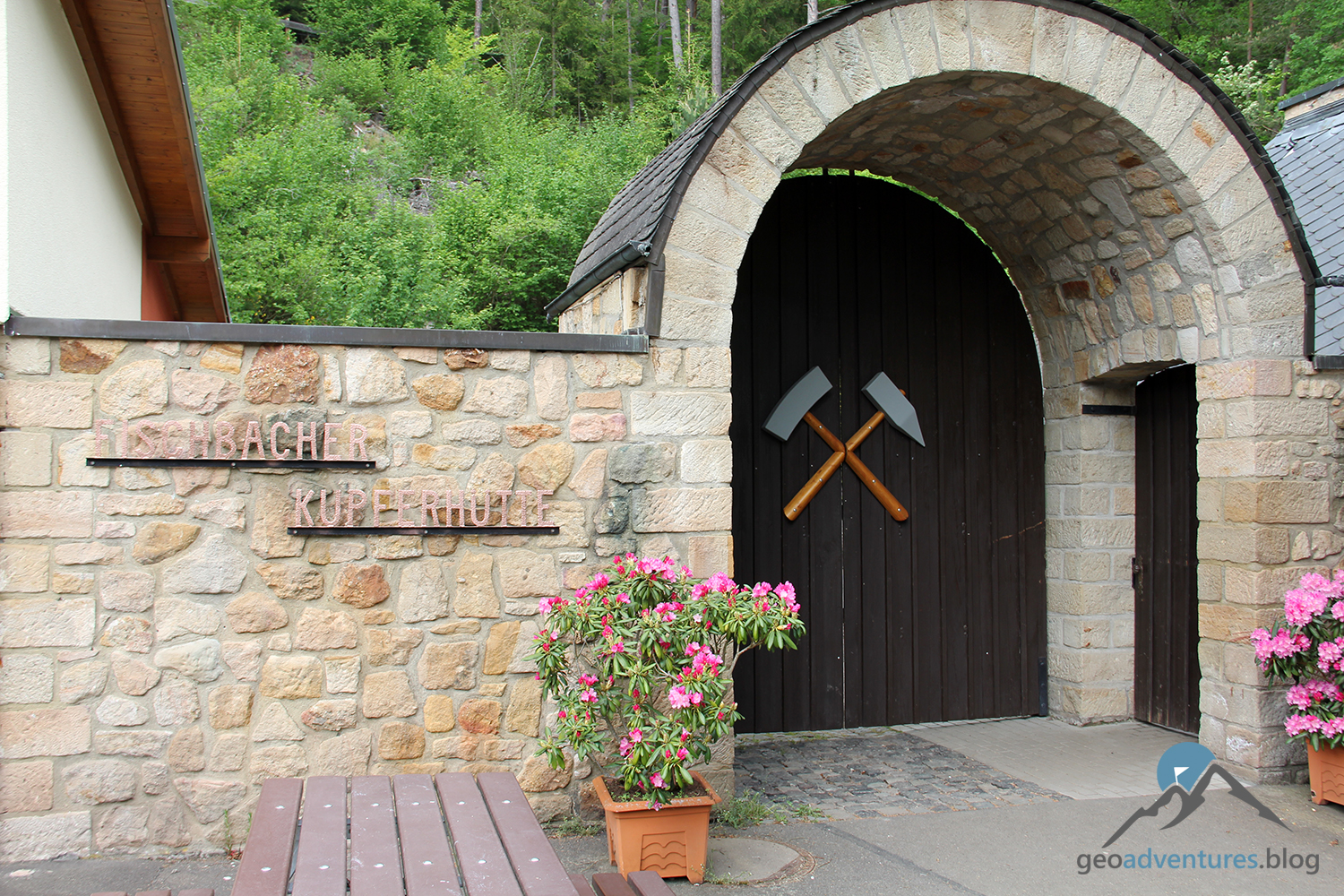 Kupferbergwerk Fischbach - Eingang