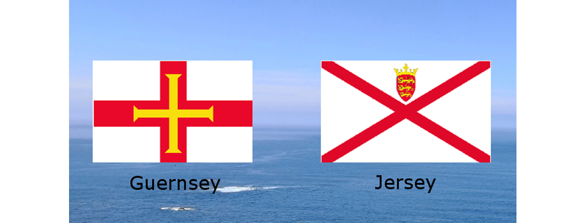 Guernsey und Jersey