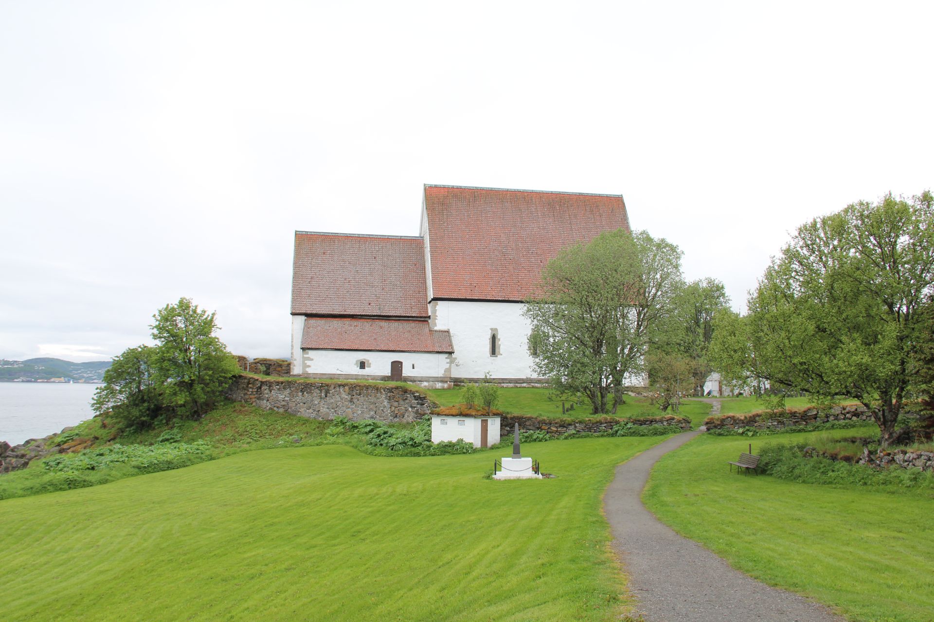 Die weiße Kirche von Trondenes