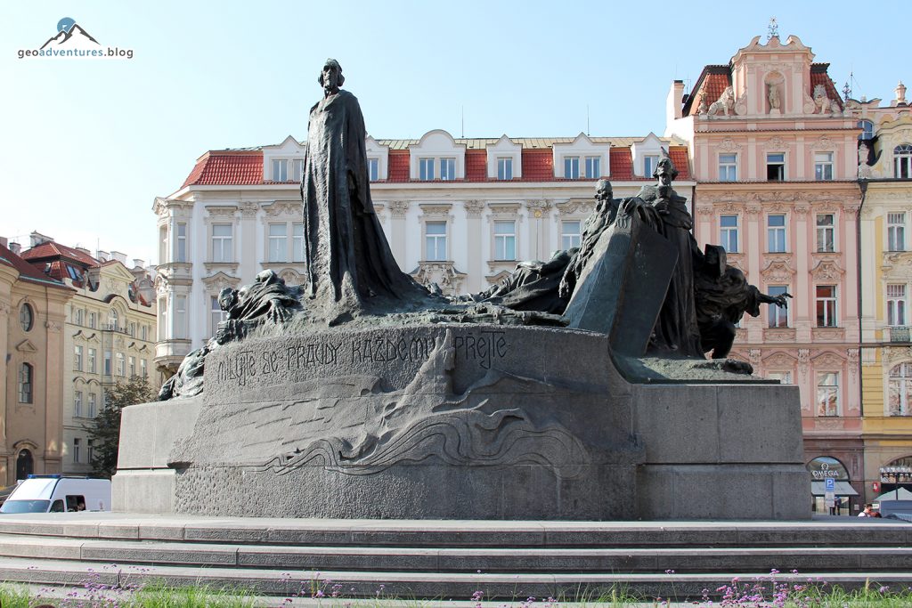 Prag Jan Hus Denkmal