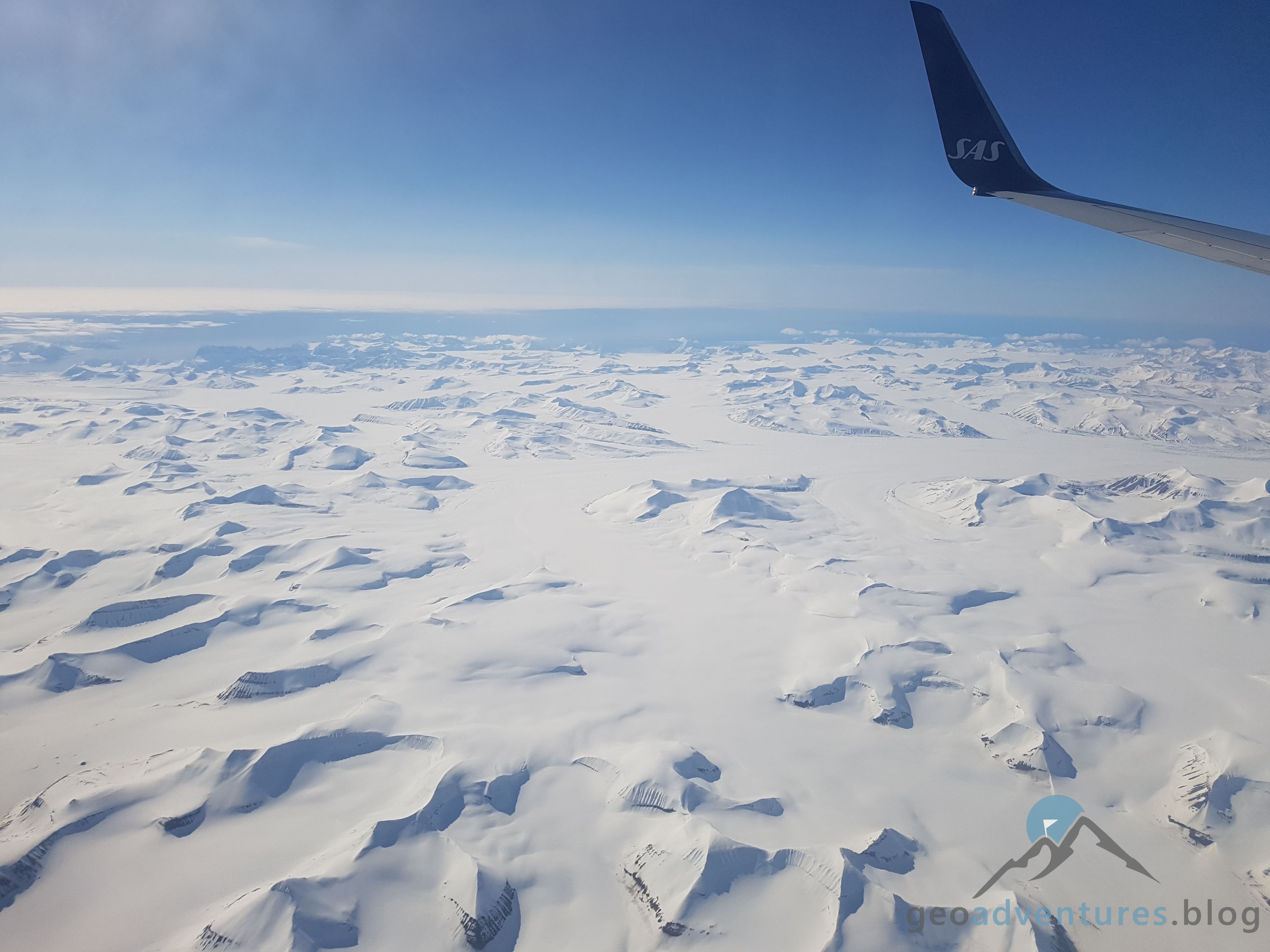 Geocaching in Spitzbergen - Flugzeug III